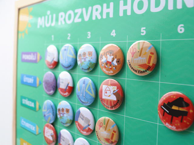 rozvrh hodin
